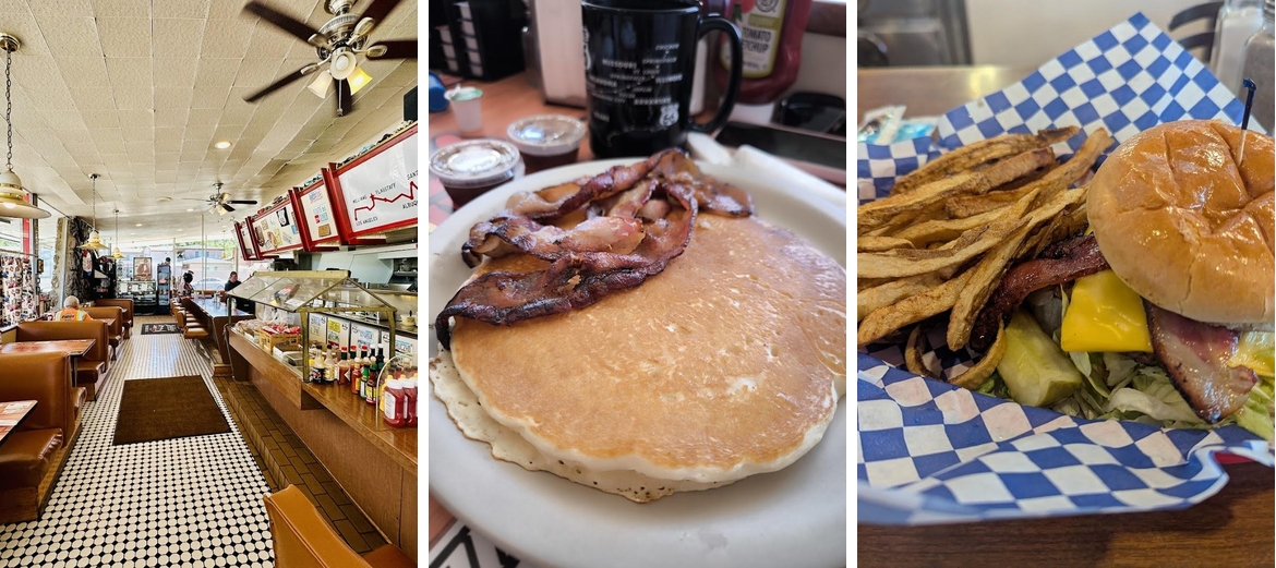Goldies Route 66 Diner Menu
