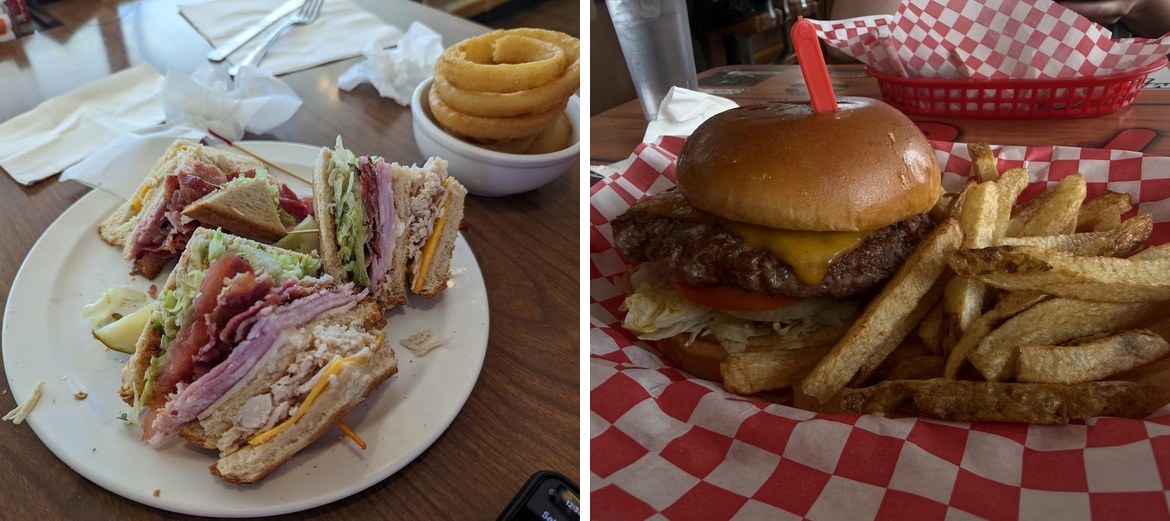 Goldies Route 66 Diner Menu