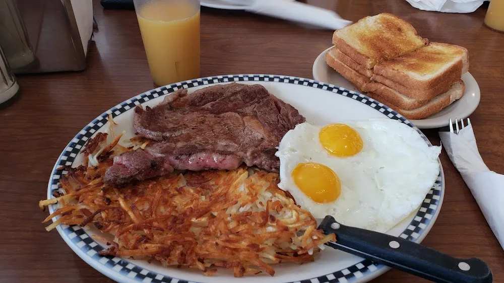 Chicken Fried Steak and Eggs