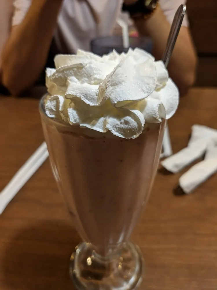 Chocolate Malted Milk Shake