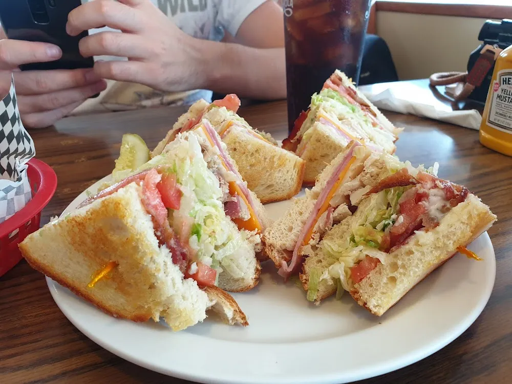 Club Sandwich on Wheat